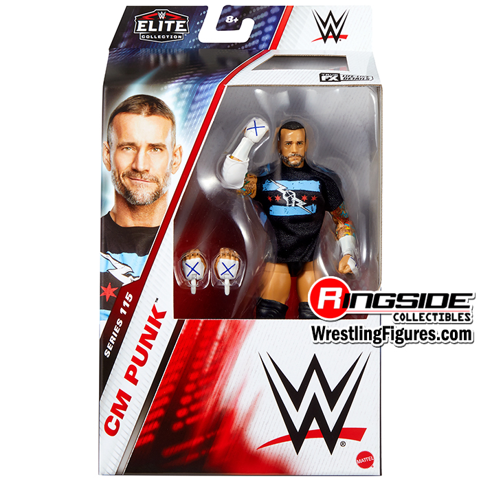 CM Punk - WWE Elite 115 Toy Wrestling Action Figure by Mattel!