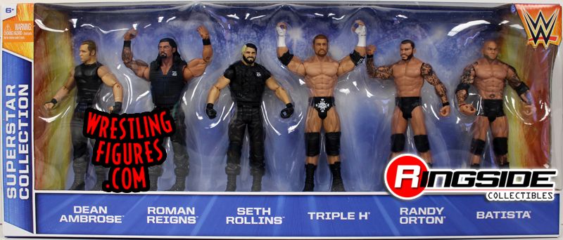 The Shield vs. Evolution 6-Pack Exclusive (Dean Ambrose, Roman