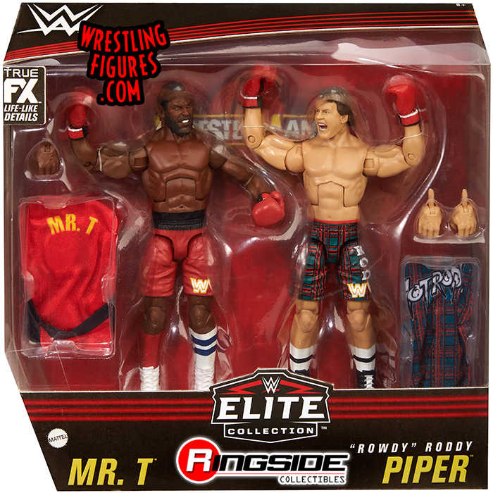 Mr. T & Roddy Piper - WWE Elite Mr. T & Rowdy Roddy Piper - WWE