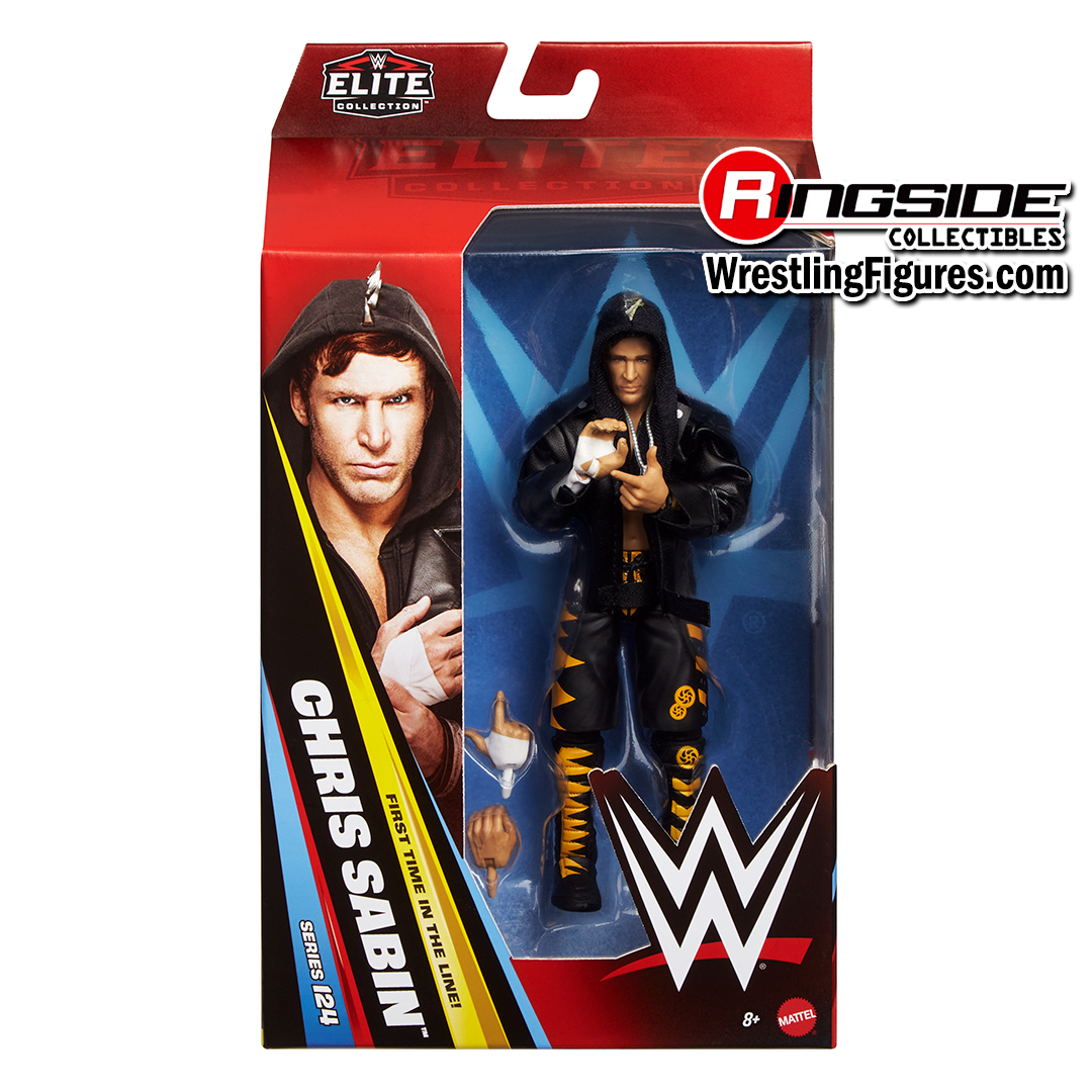 Chris Sabin - WWE Elite 124 Toy Wrestling Action Figure by Mattel!