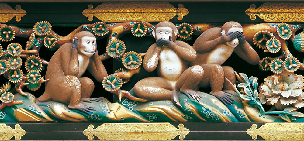 ナガヤ 三猿 見ざる聞かざる言わざる 箸置き ナガヤ 三猿 見ざる聞か