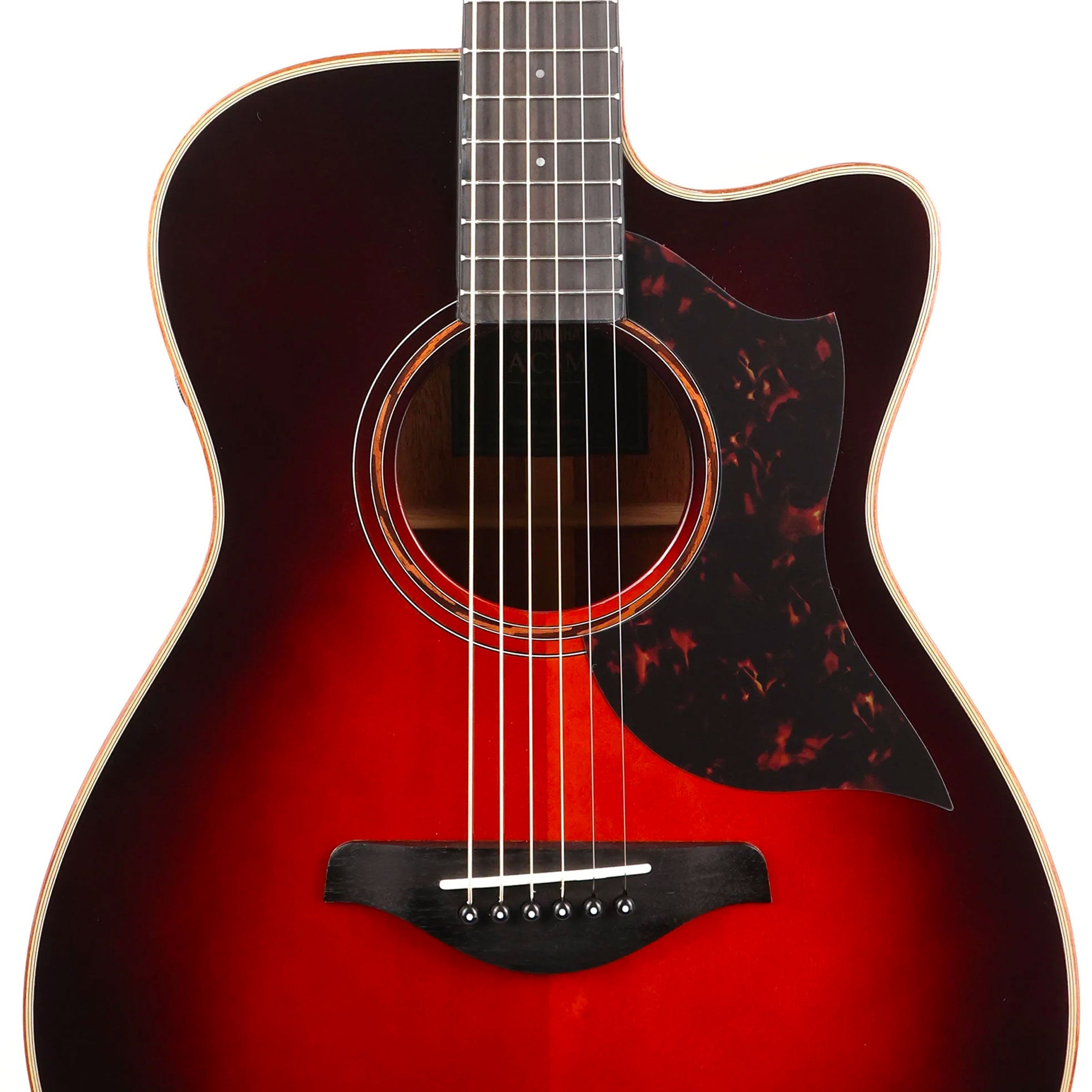 Yamaha AC3M TBS A-Series Concert Cutaway Acoustic Electric Guitar