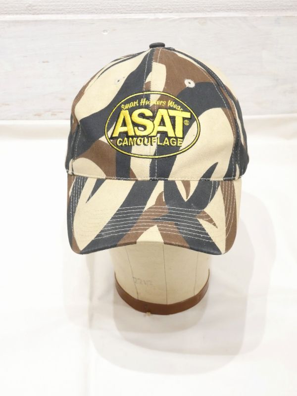 90s 00s ASAT TRIBAL CAMO 6 PANEL CAP - RICUR