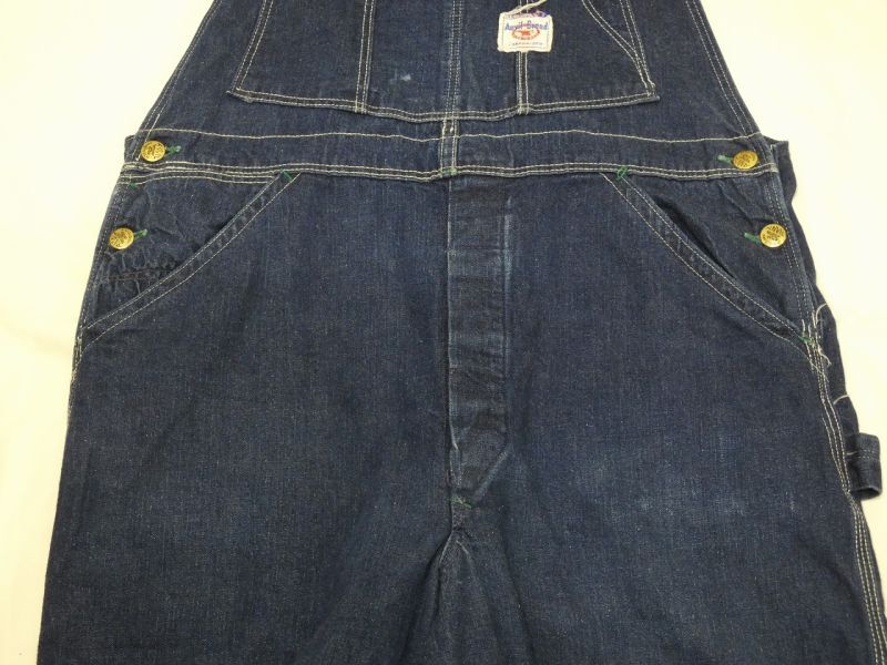 50s Anvil Brand DENIM OVERALLS - RICUR