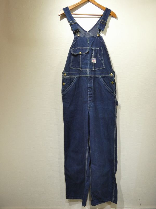 50s Anvil Brand DENIM OVERALLS - RICUR