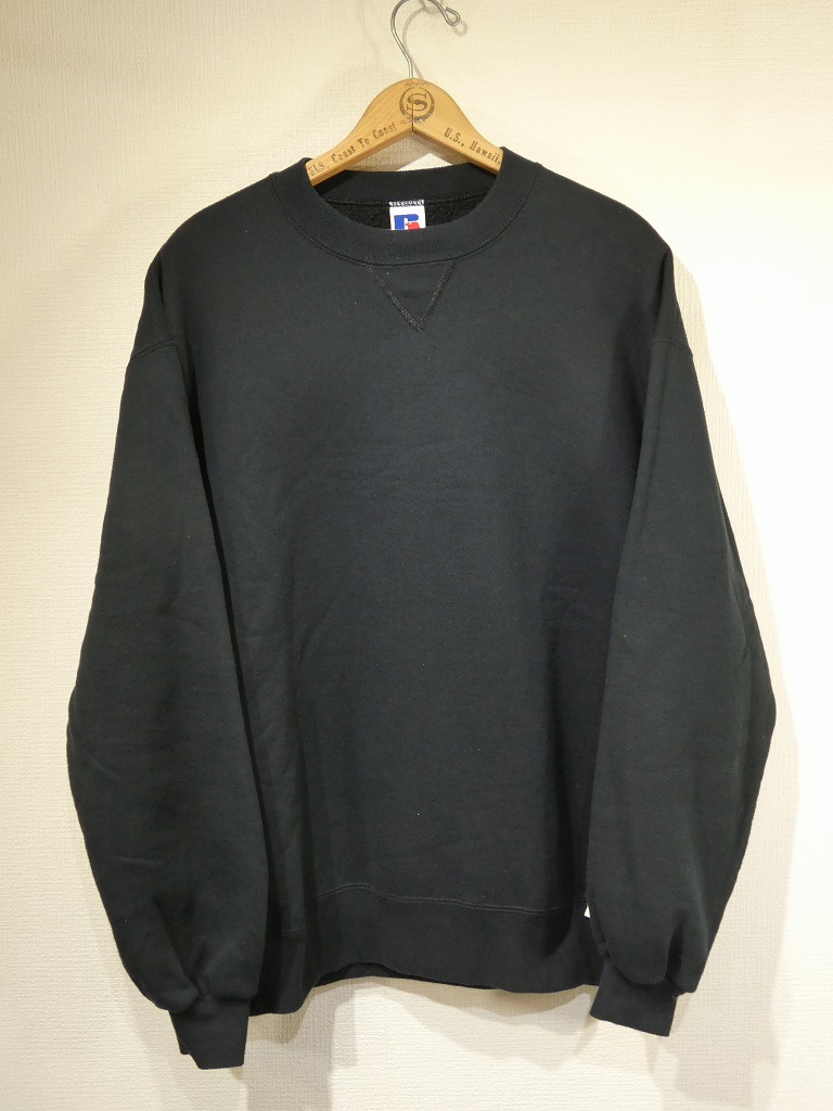 90s Russell Athletic PLAIN BLANK SWEAT L MADE IN USA - RICUR