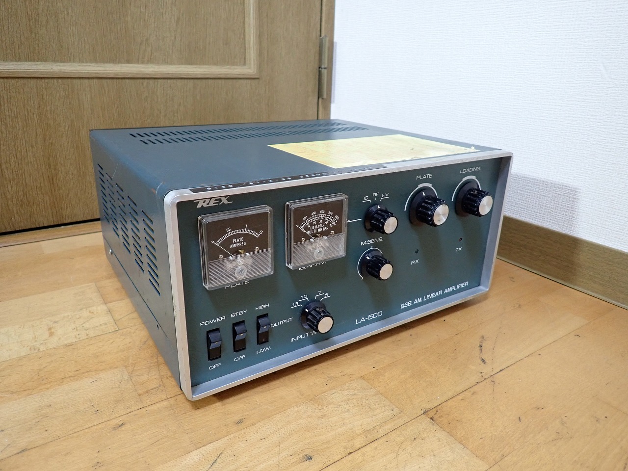 リニアアンプ REX LA-500 SSB AM LINER AMPLIFIER RS TX レックス 無線