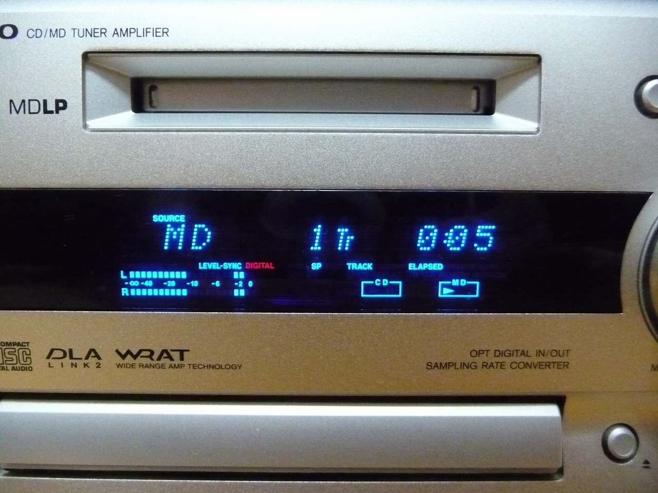 コンポ ONKYO FR-X7A K-SX7 D-SX7A カセットデッキ MDデッキ ラジオ