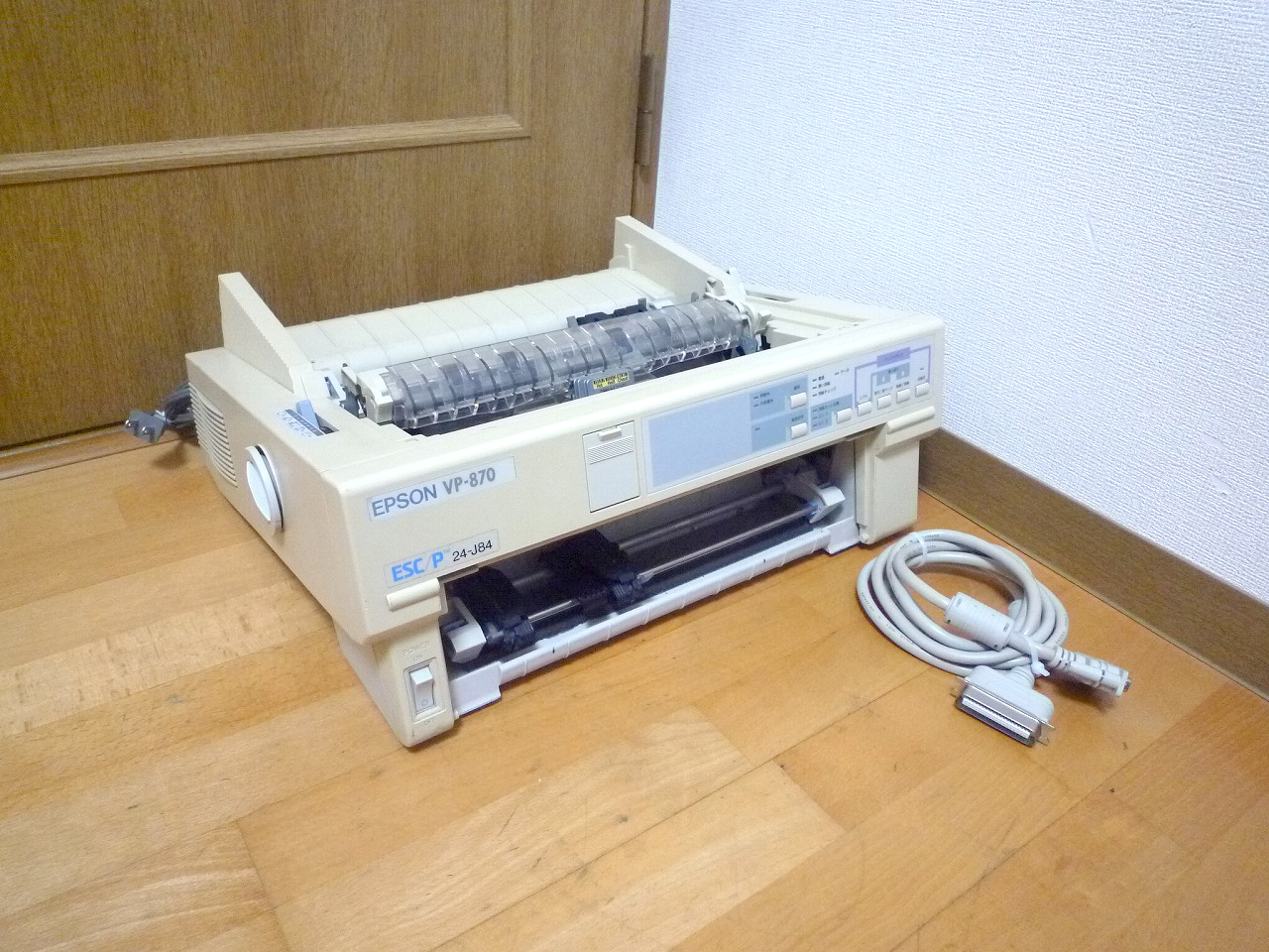 ドットインパクトプリンター EPSON VP-870 エプソン 80桁 203.2mm 24