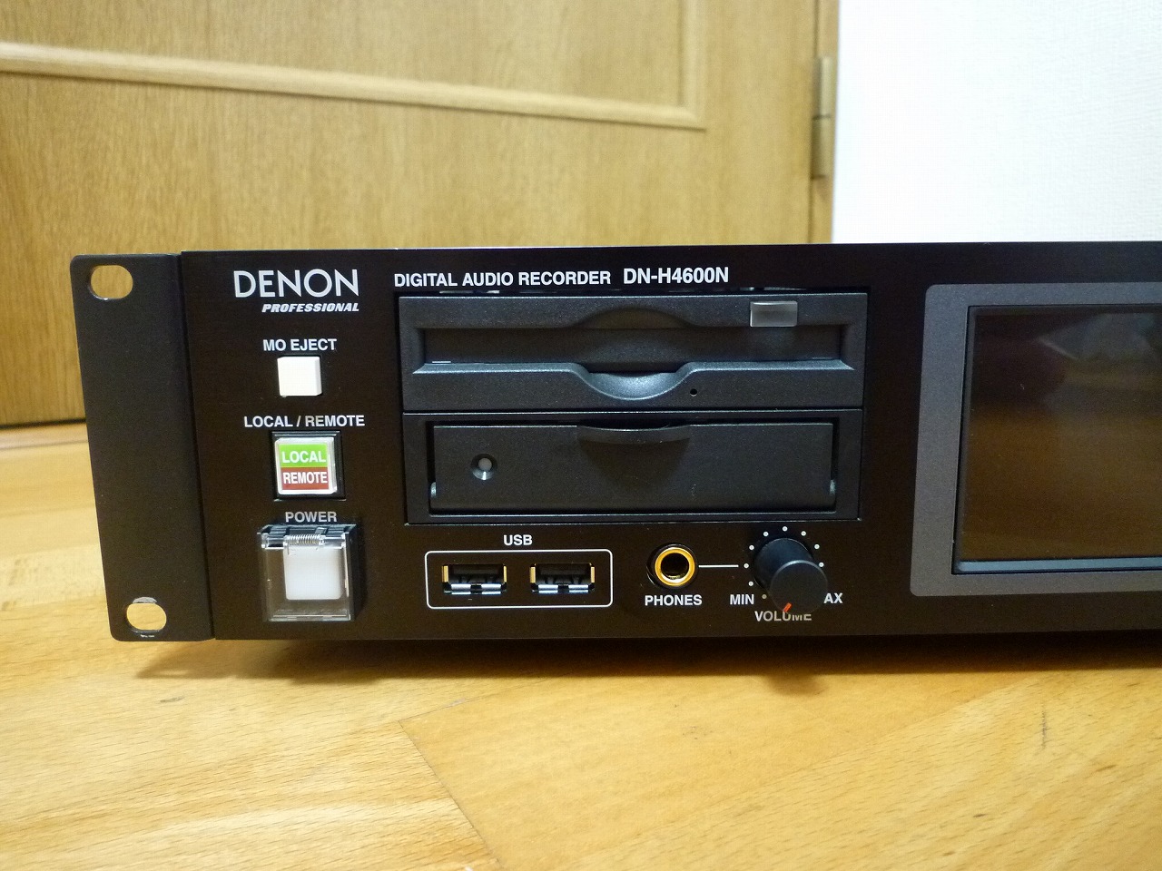 デジタルオーディオレコーダー DENON DN-H4600N デノン 4ch MO HDD