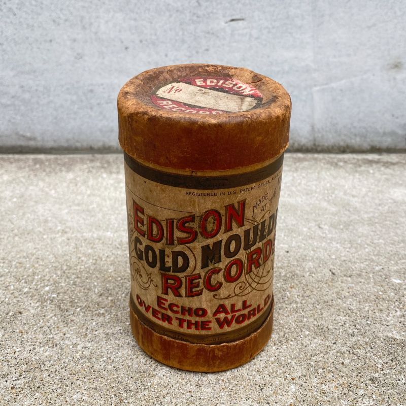 VINTAGE ANTIQUE EDISON RECORD ヴィンテージ アンティーク 蝋管