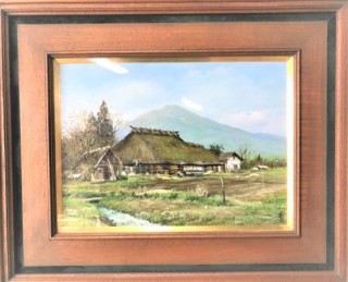 東郷 青児 作 『油彩画 婦人像』 買取価格相場｜骨董品買取 緑和堂