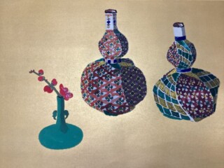 小倉遊亀 作『巨匠を偲ぶ』 ｜骨董品買取 緑和堂