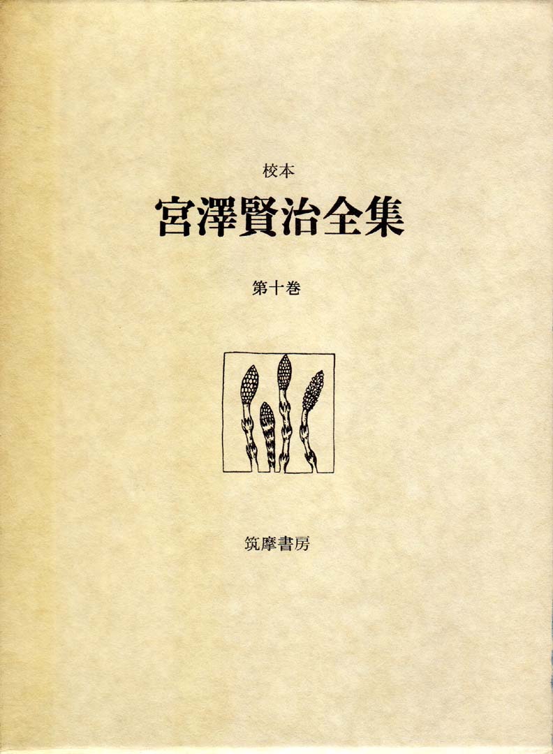 校本宮沢賢治全集第10巻