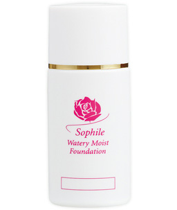 ウォータリーモイストファンデーション（クリアタイプ）｜ソフィール美紀