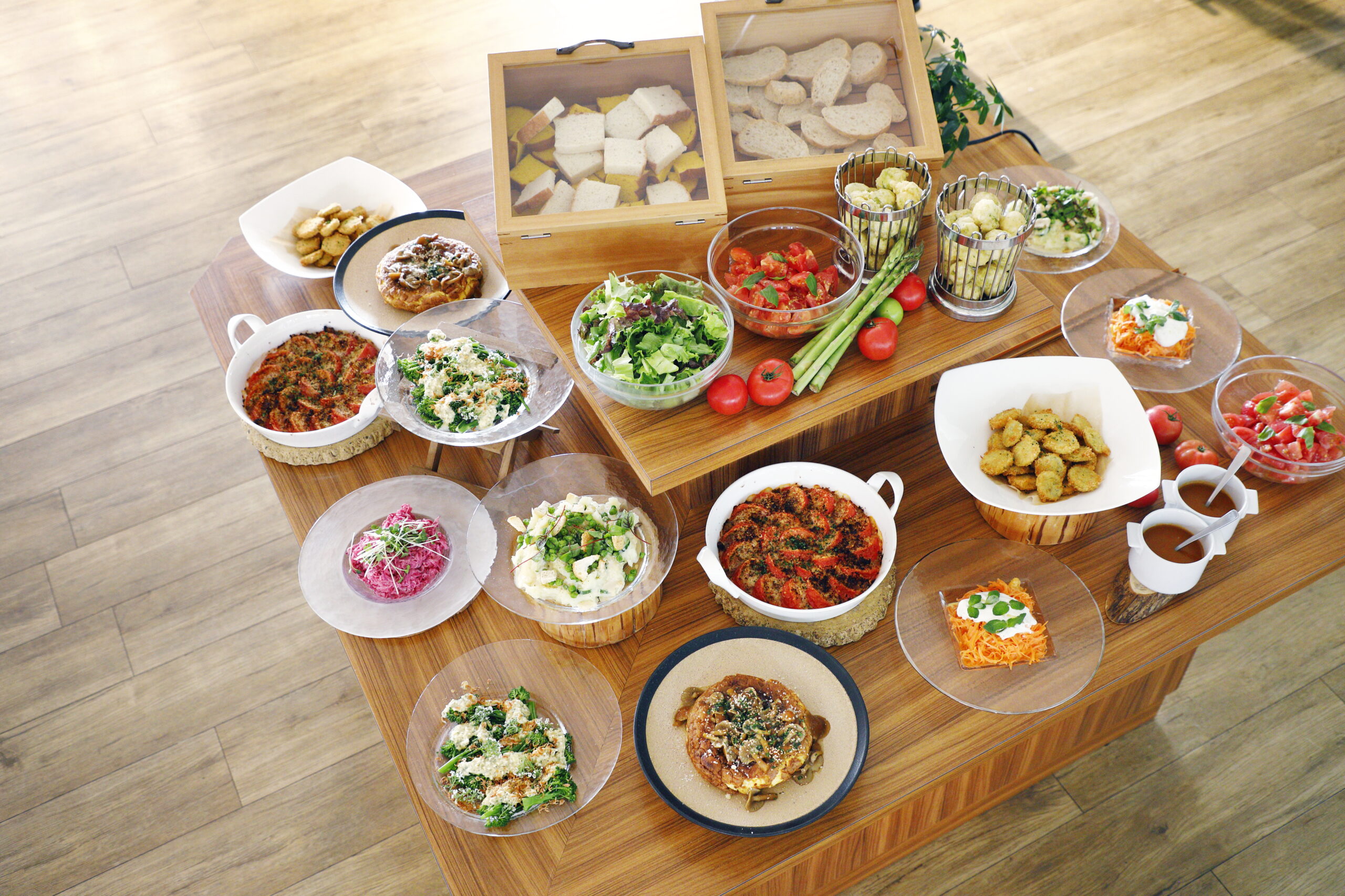 レストランでビュッフェがスタート！ – ワンダーファーム – 福島県