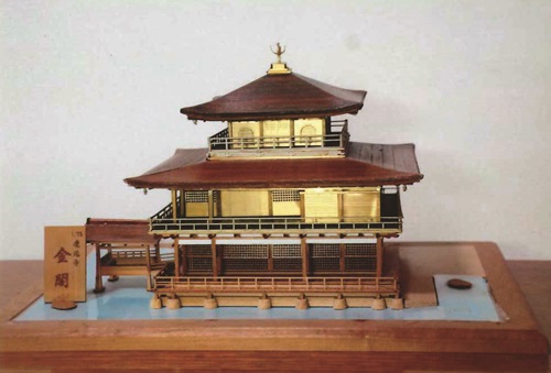 1/75慈照寺銀閣 1/75鹿苑寺金閣 – ウッディジョー