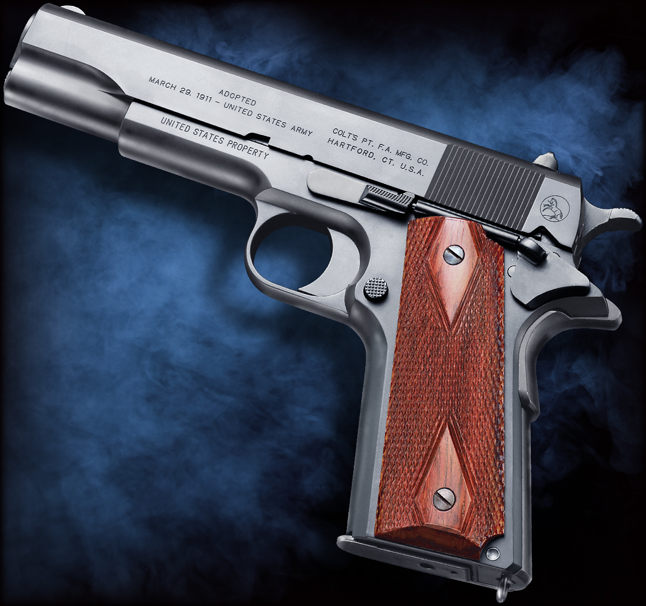 今なら予約特価でご提供「WA M1911 100周年記念モデル ウッドグリップ