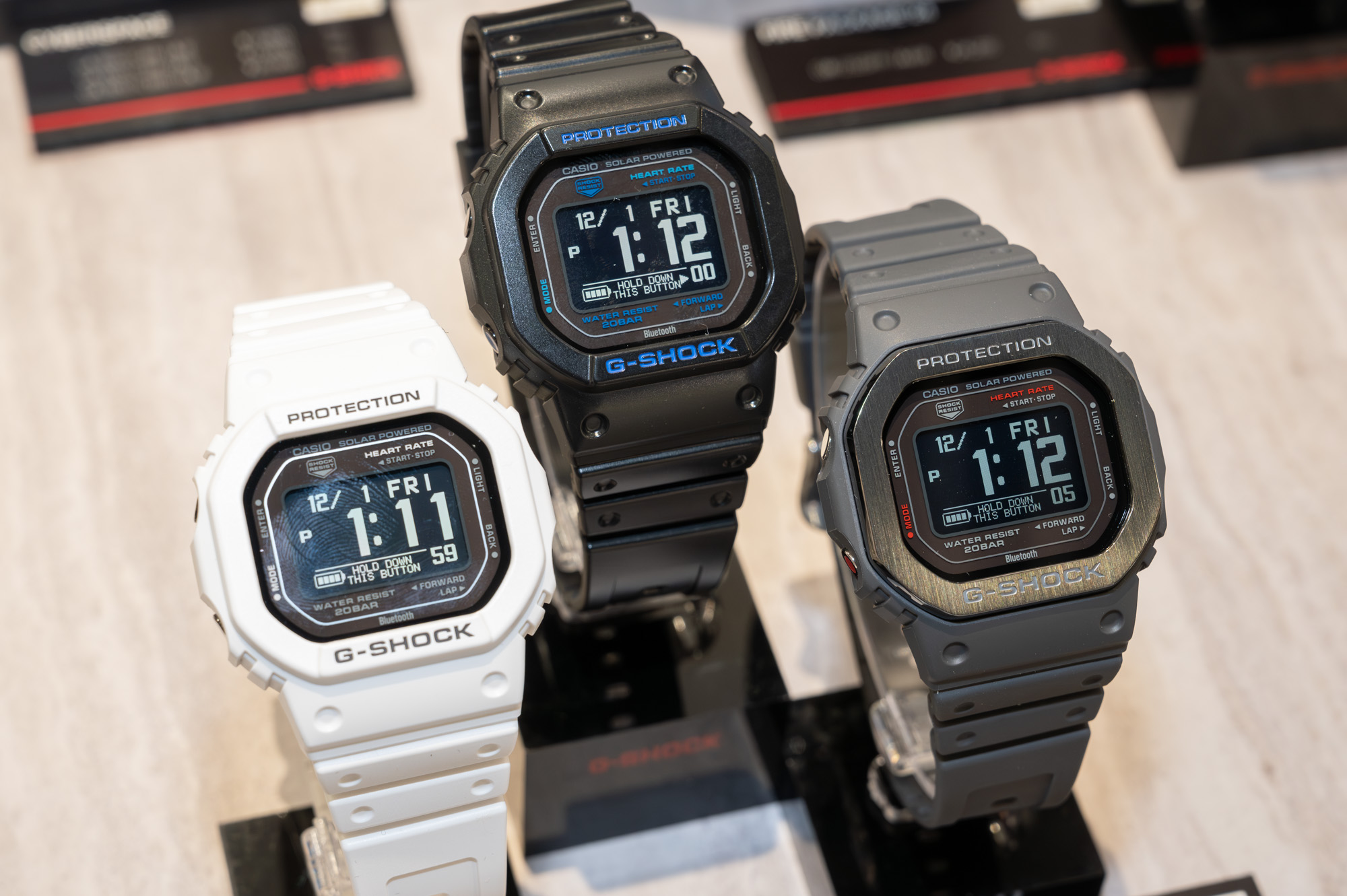 G-SHOCK、心拍計搭載で角形「DW-H5600」にホワイトなど追加 - Impress