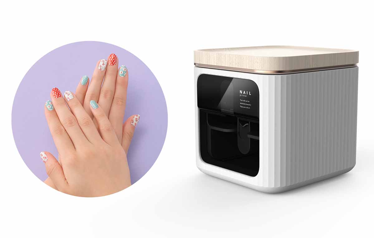 カシオとコーセー、ネイルプリンターを共同研究。15秒で爪の端まで