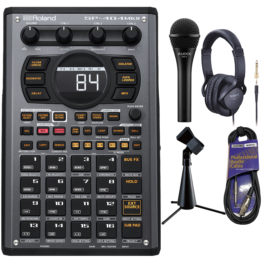 Roland ローランド SP-404 MKII マイクセット LINEAR WAVE SAMPLER