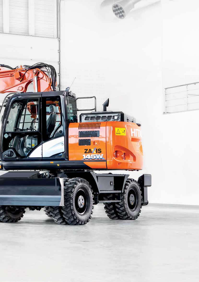 Hire HITACHI ZAXIS 145W | Wheeled Excavator |East Sussex | South