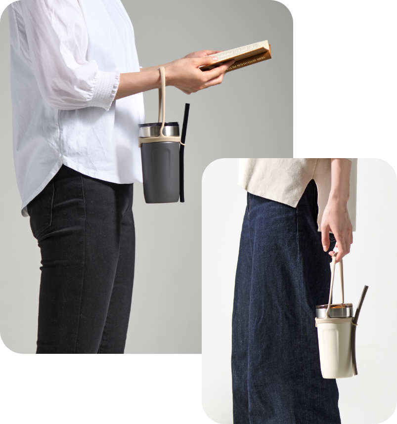 ストロー付3wayタンブラー520ml tote（トート） | 和平フレイズ株式会社