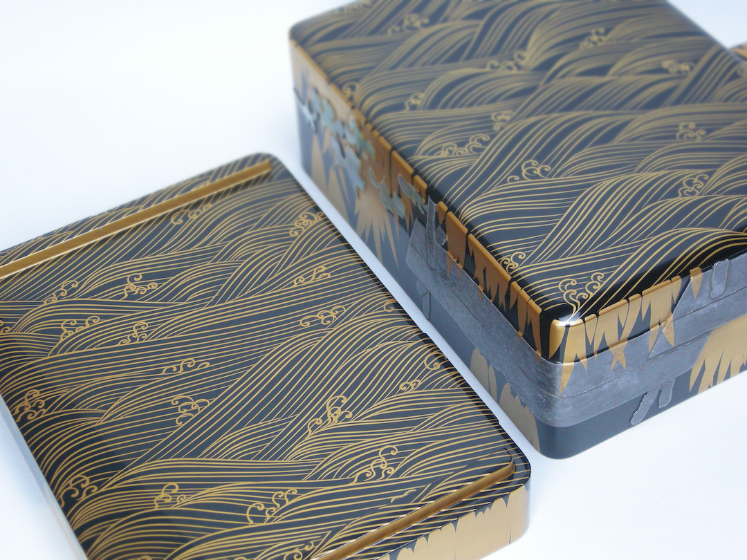 八橋蒔絵螺鈿硯箱 [再現] | 輪島塗の老舗 輪島屋善仁 | Wajimaya Zenni