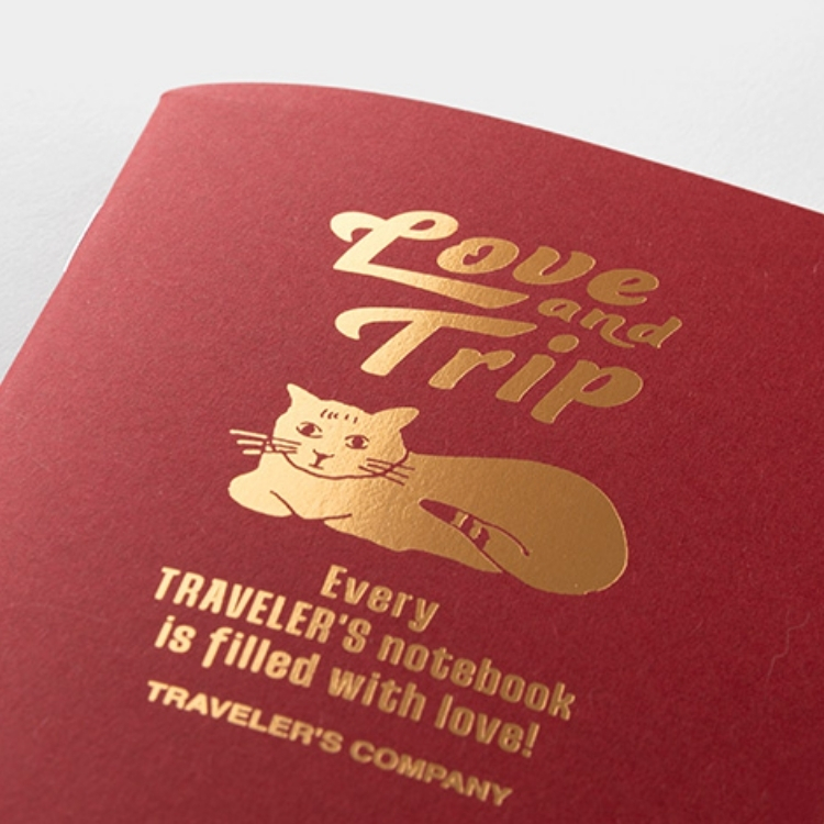 2025年 限定 トラベラーズノート パスポート サイズ リフィル LOVE AND