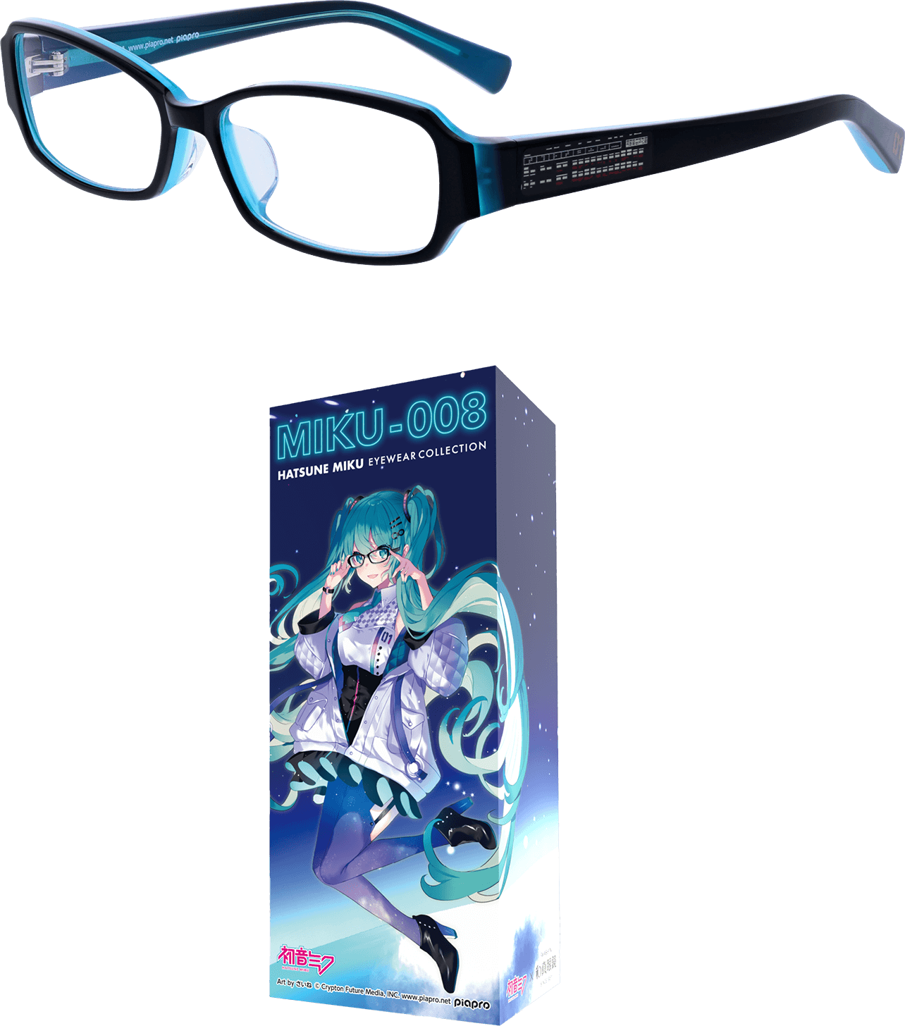 初音ミク PCメガネ MIKU-008｜和真Palette