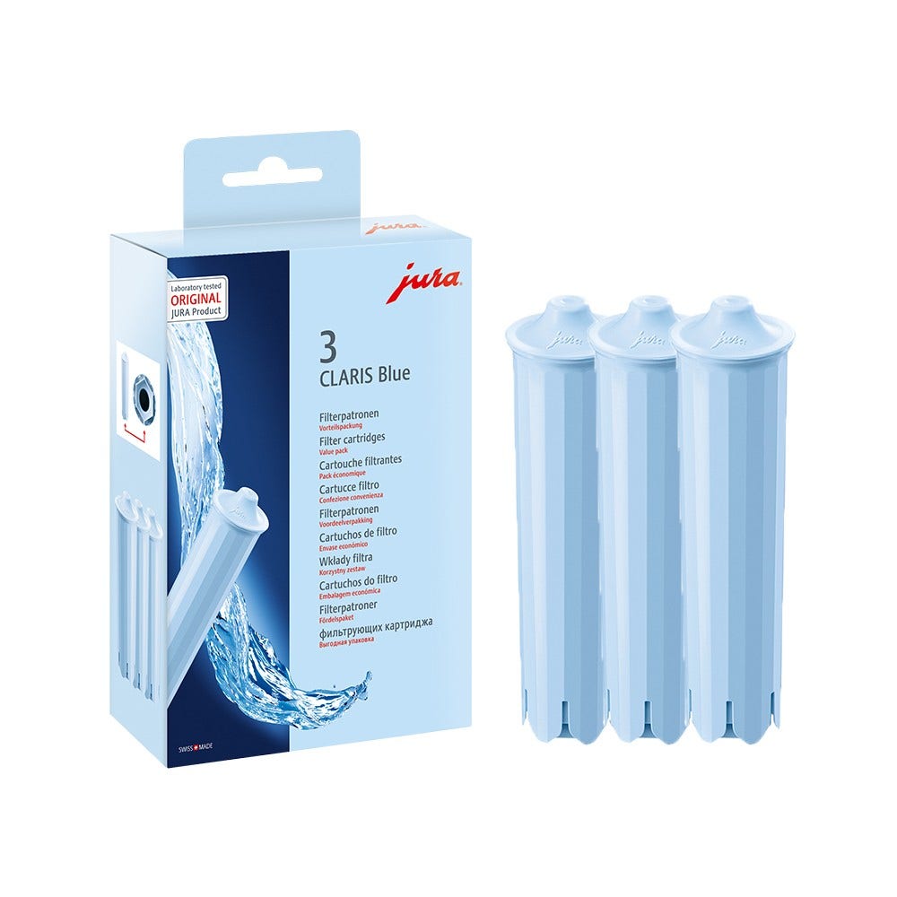Jura Claris Blue Filterpatrone 3-Pack geeignet für alle Jura