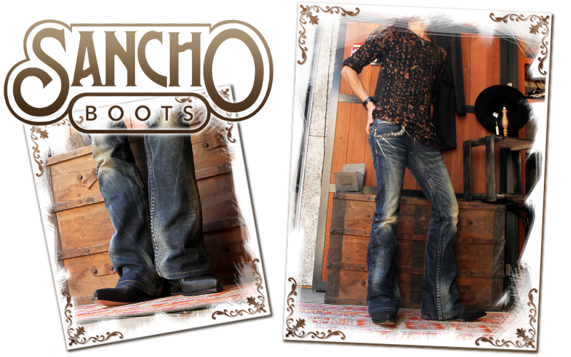 サンチョ（SANCHO）BW5326 Black の詳細ページです｜Western Boots