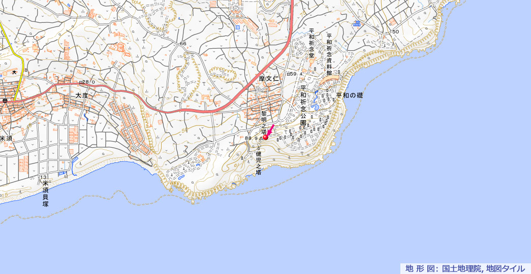 沖縄戦の記憶（地下壕）：第三十二軍司令部 摩文仁壕 概略住所：沖縄県