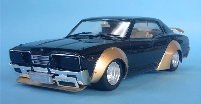 ワークス330セドリック (アオシマ 1/24)＜カープラモデル製作 ＜2019年