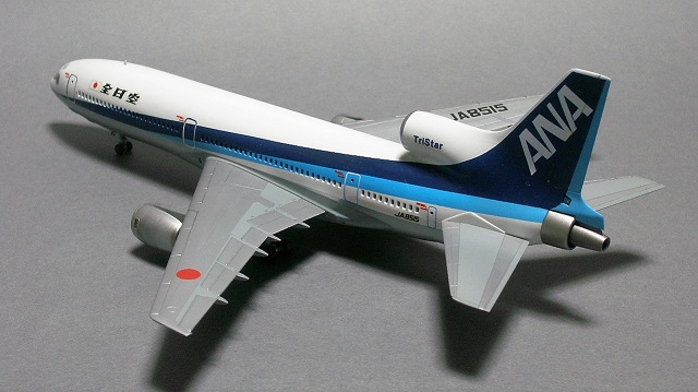 パンアメリカン航空 ボーイング727(エアフィックス1/144) 全日本空輸