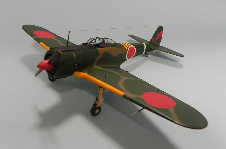 中島 キ-43-Ⅰ 隼1型丙 (日本模型 1/48)＞ 特集 絶版プラモデルを作る