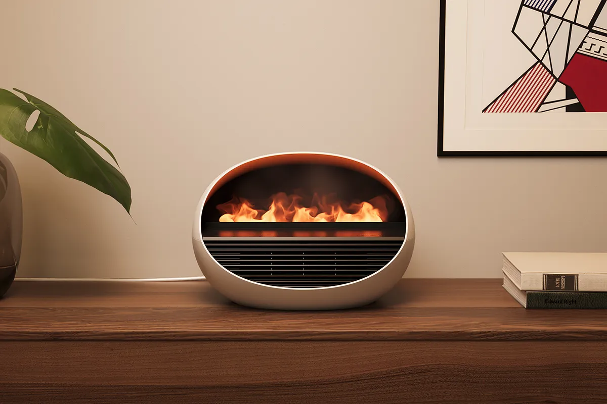 Erik アロマファンヒーター / Stadler Form（電気暖炉 水蒸気）