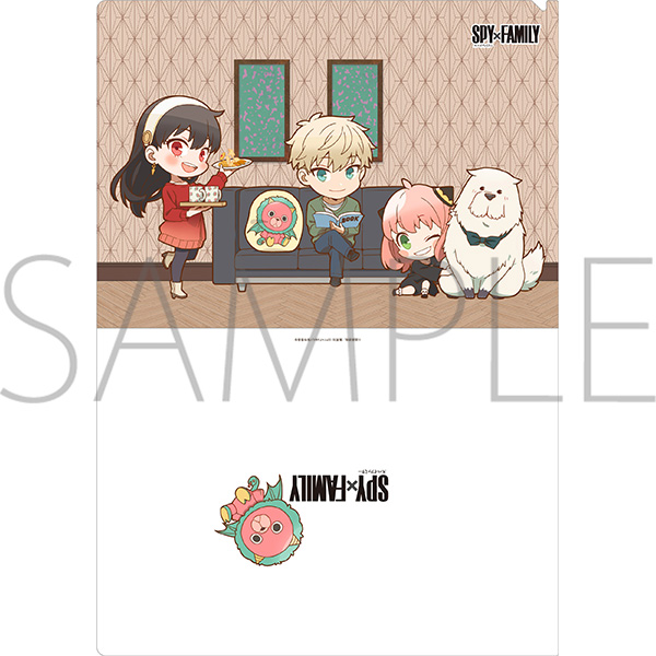 SPY×FAMILY クリアファイル くつろぎフォージャー家 - WITSTUDIO