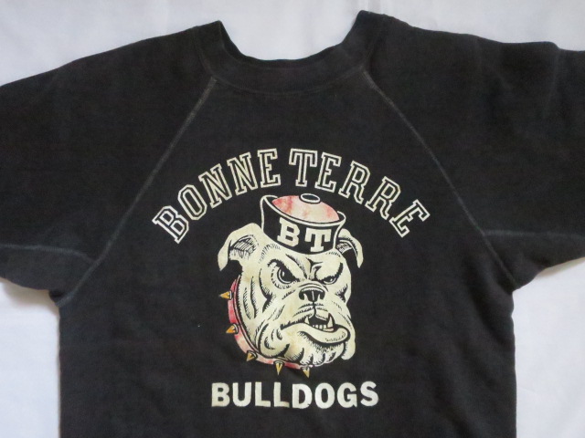 60'S カラーフロッキースウェット ブルドッグ WICKED