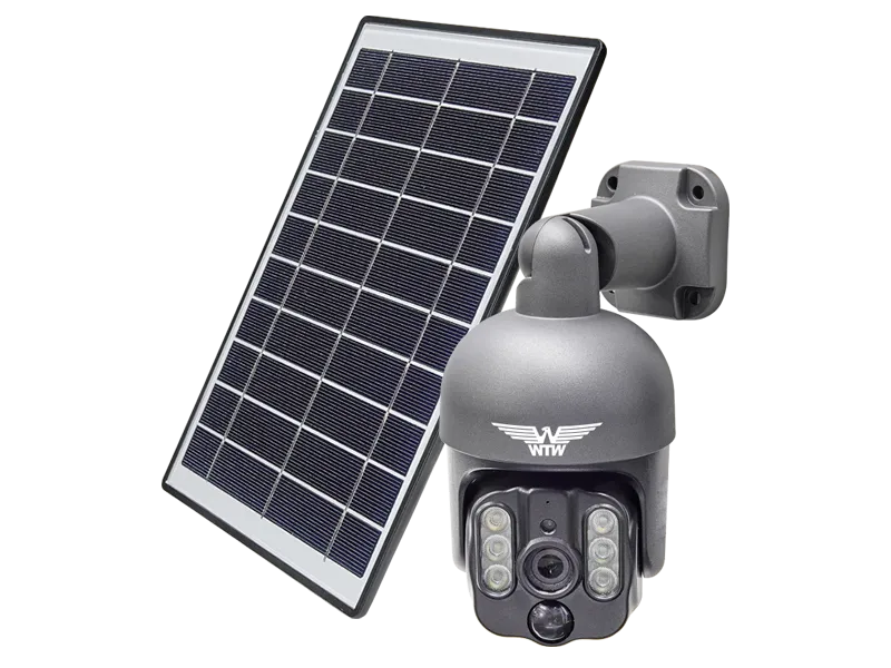 公式WTW塚本無線】【世界初のWIFIソーラーPTZ】みてるちゃんWSP ブルー