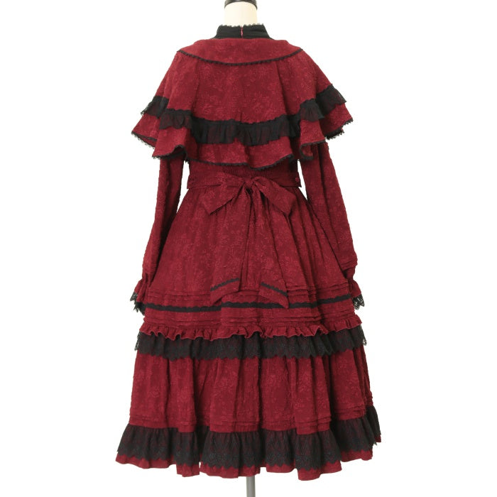 USED】Rozen Maiden x HoshibakoWorks 真紅ケープ付きワンピース