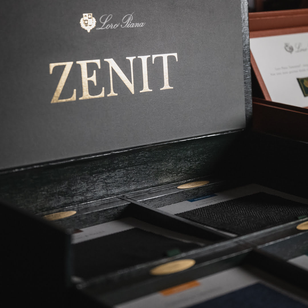 横浜テーラーナガサカ期間限定、ロロピアーナの最高級【ZENITゼニス