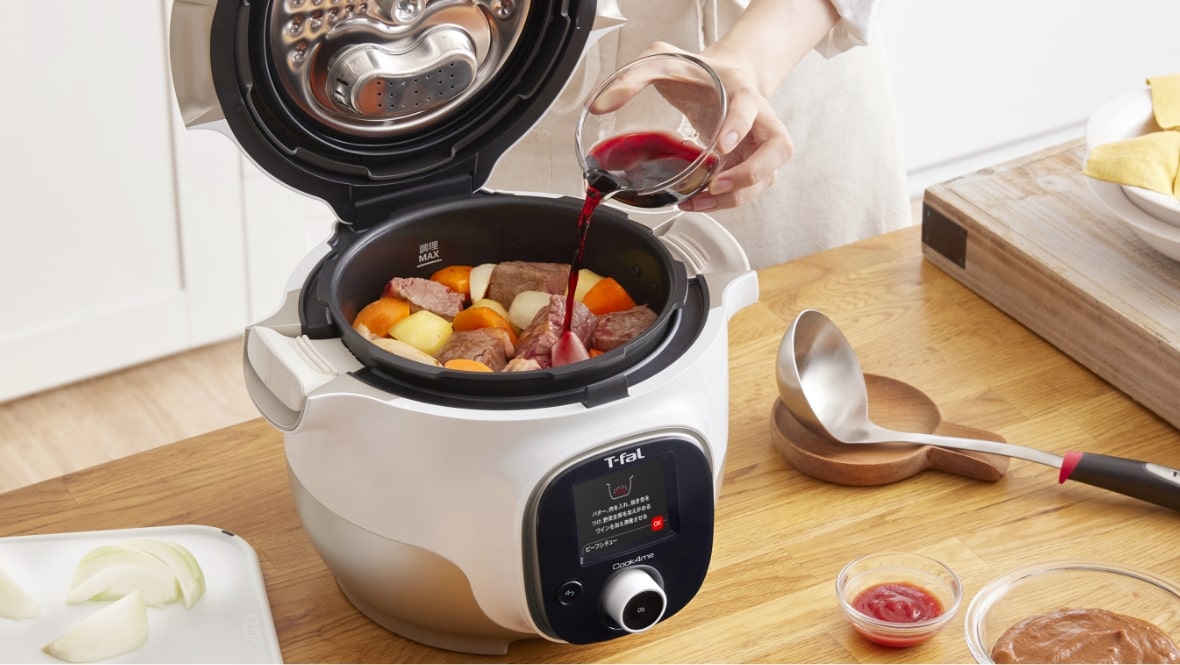 T-fal Cook 4me Express 電気圧力鍋 クックフォーミー （レシピ内蔵