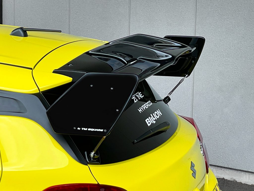 MINORU TANAKA BLOG » Blog Archive » TM-SQUARE リアウイング ＜ZC33S