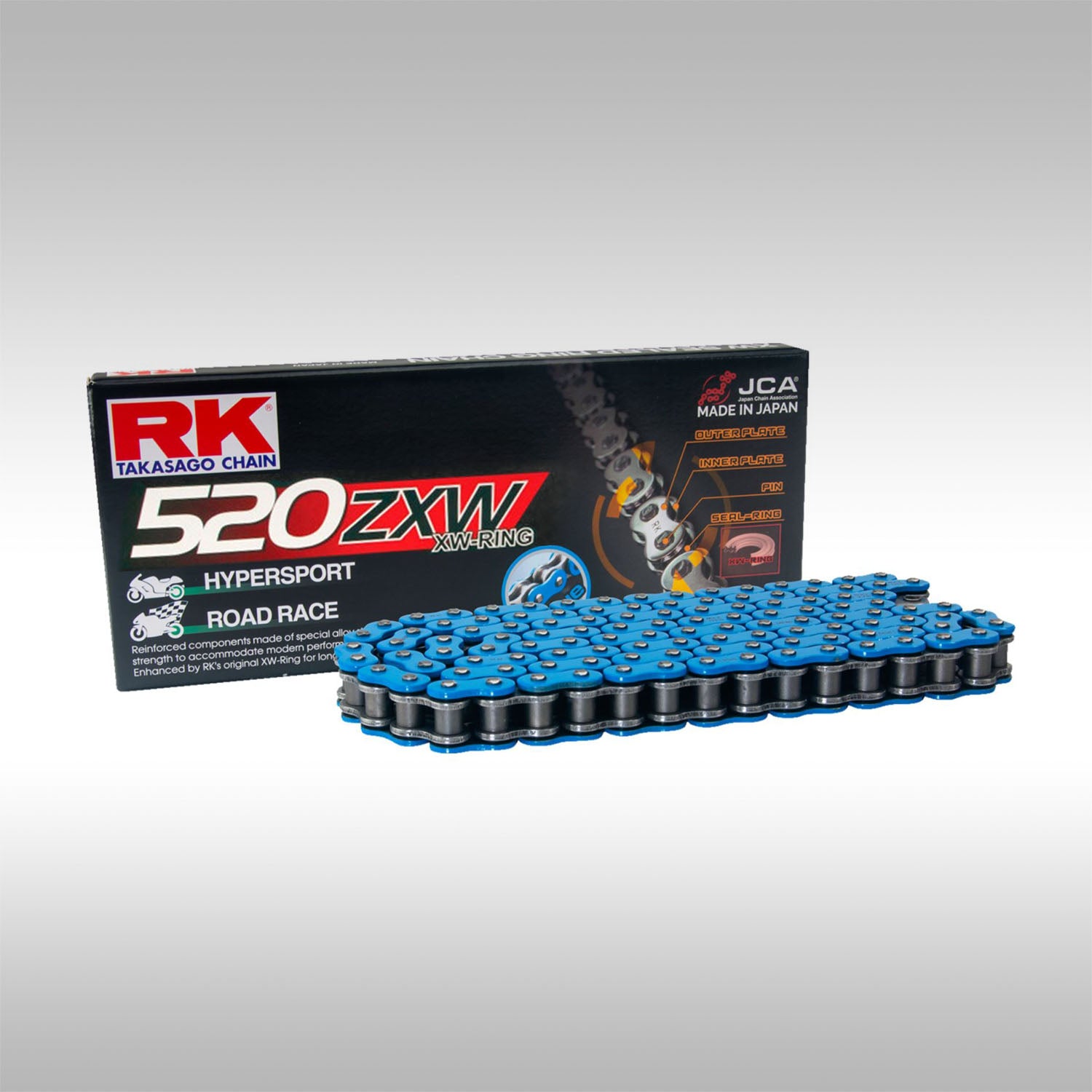 RK TAKASAGO - 520ZXW XW-RING CHAIN - TMBR MOTO