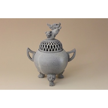 青備前 獅子香炉 備前焼陶吉は人間国宝作品から現代作品・和食器などを