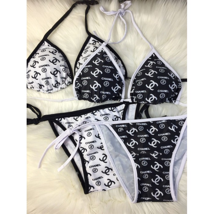 Chanel/シャネル ビキニ 水着 ハイブランド スイムウェア 上下セット