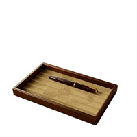 ペントレイ（蓋なし） [万年筆,波板,起毛状布,スタッキング可能,15本入れ]