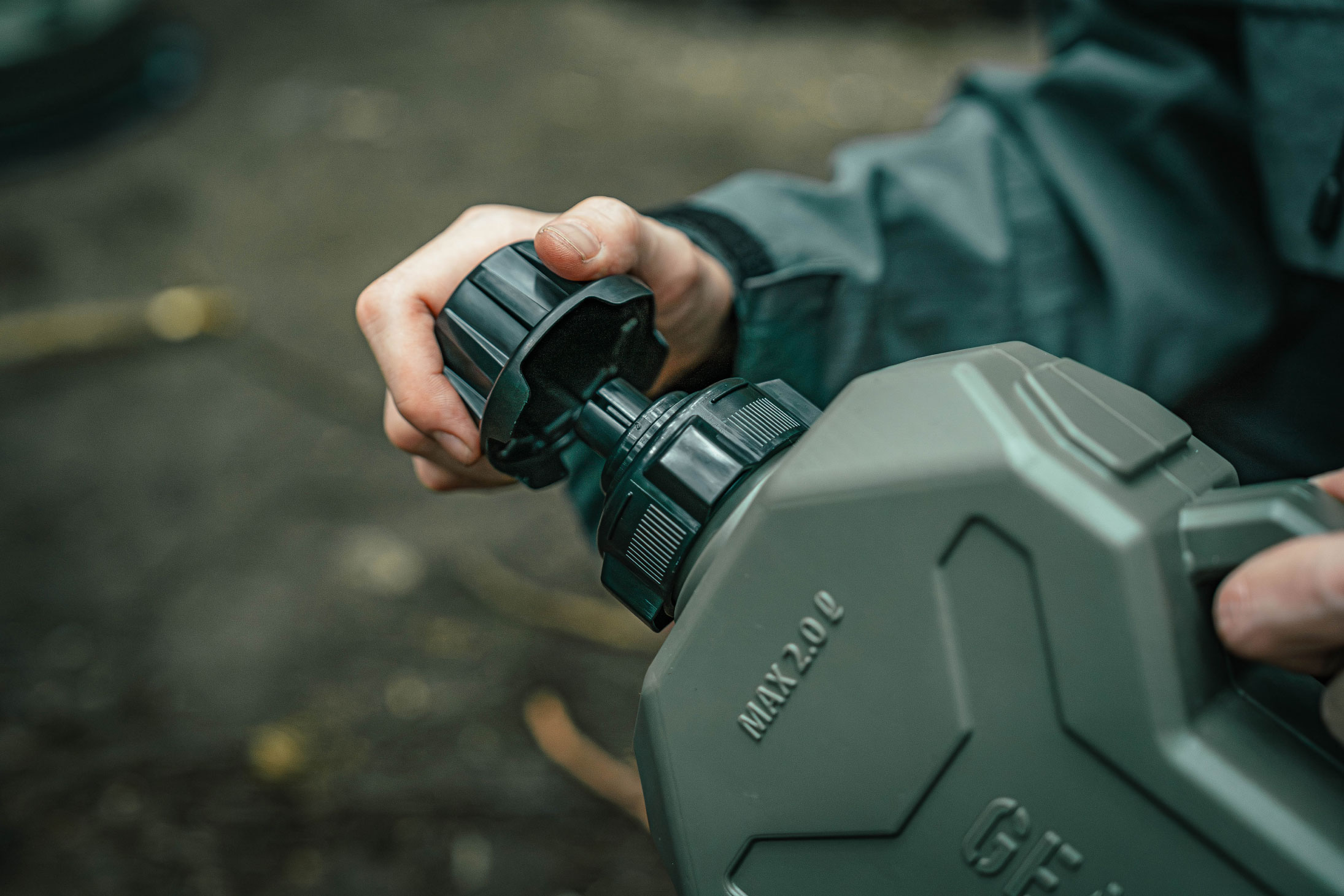 GEAR MISSIONシリーズから専用タンク、専用収納バッグ、焚火台の拡張