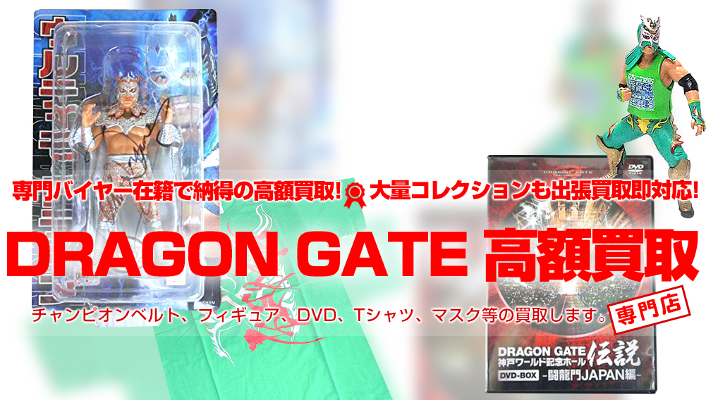 DRAGON GATE（ドラゴン・ゲート）グッズ買取 | おもちゃ買取トイズキング